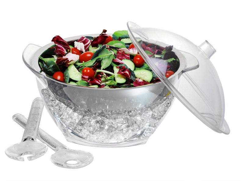 Prodyne BOWL, ICED Salad-4 Qt, Off-white - Image 1